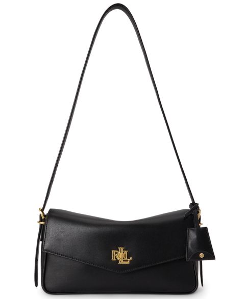 Женская сумка Lauren Ralph Lauren Farrah Small Shoulder, цвет: Чёрный