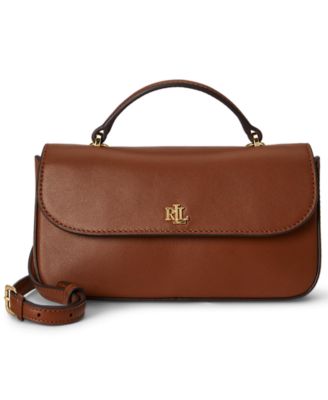 Marcy Small Smooth Leather Crossbody Handbag