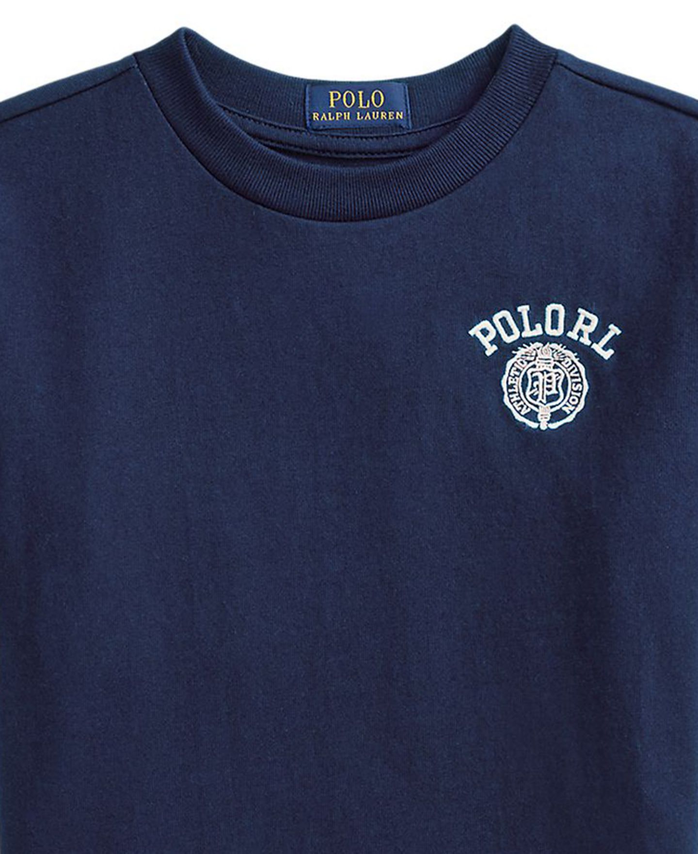 Футболка Polo Ralph Lauren Big Fit Heavyweight Jersey T-Shirt для мальчиков, цвет: Nevis — фото 5