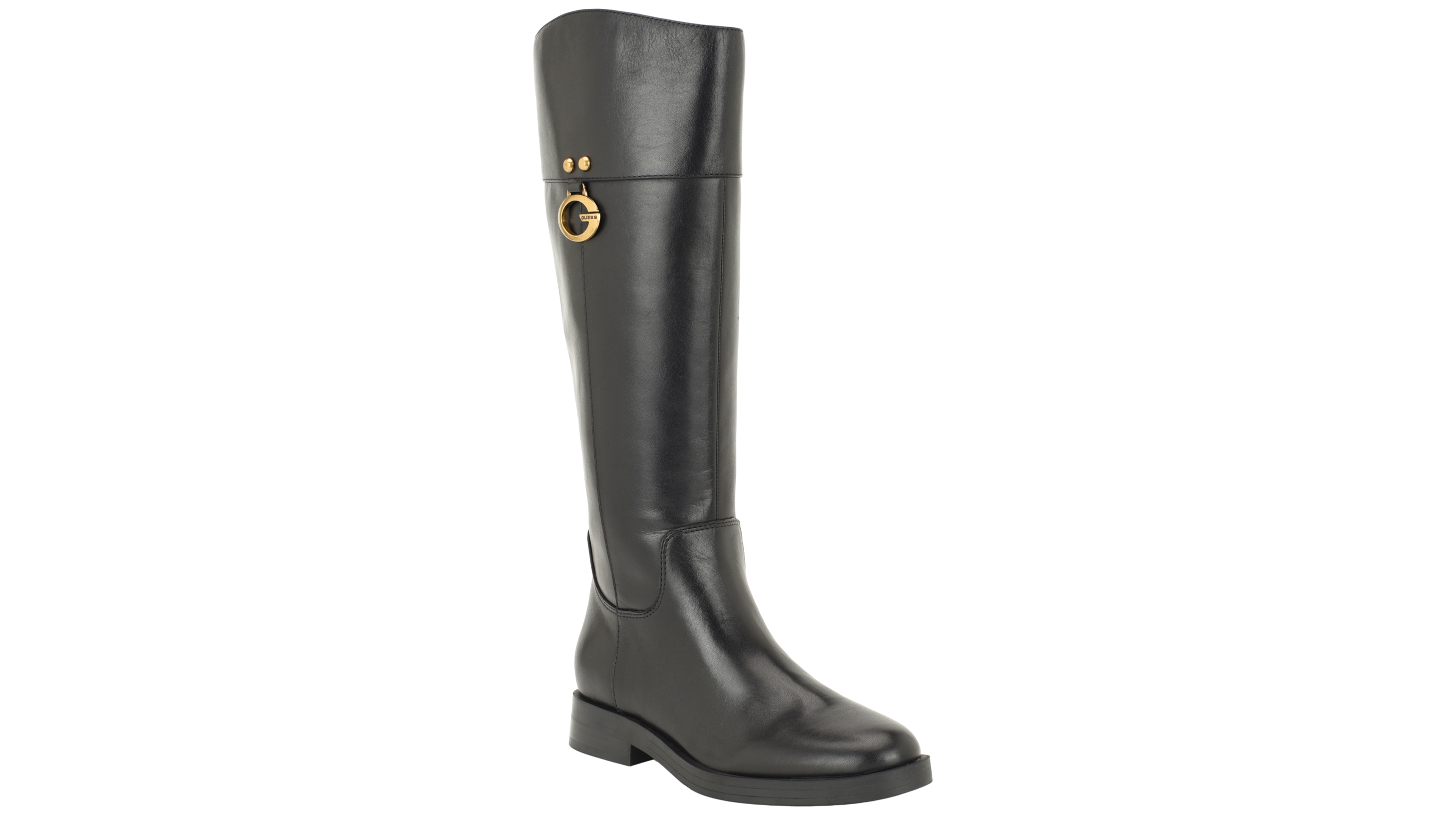 Guess Women's Kandra Tall Signature G Logo Riding Block Heel Boots