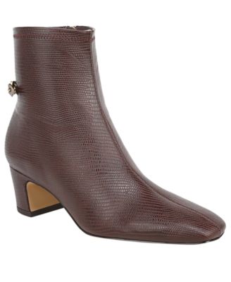 Women's Flexa Stina Square Toe Zip Short Booties