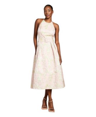 Women's Halter Neck Midi Dress
