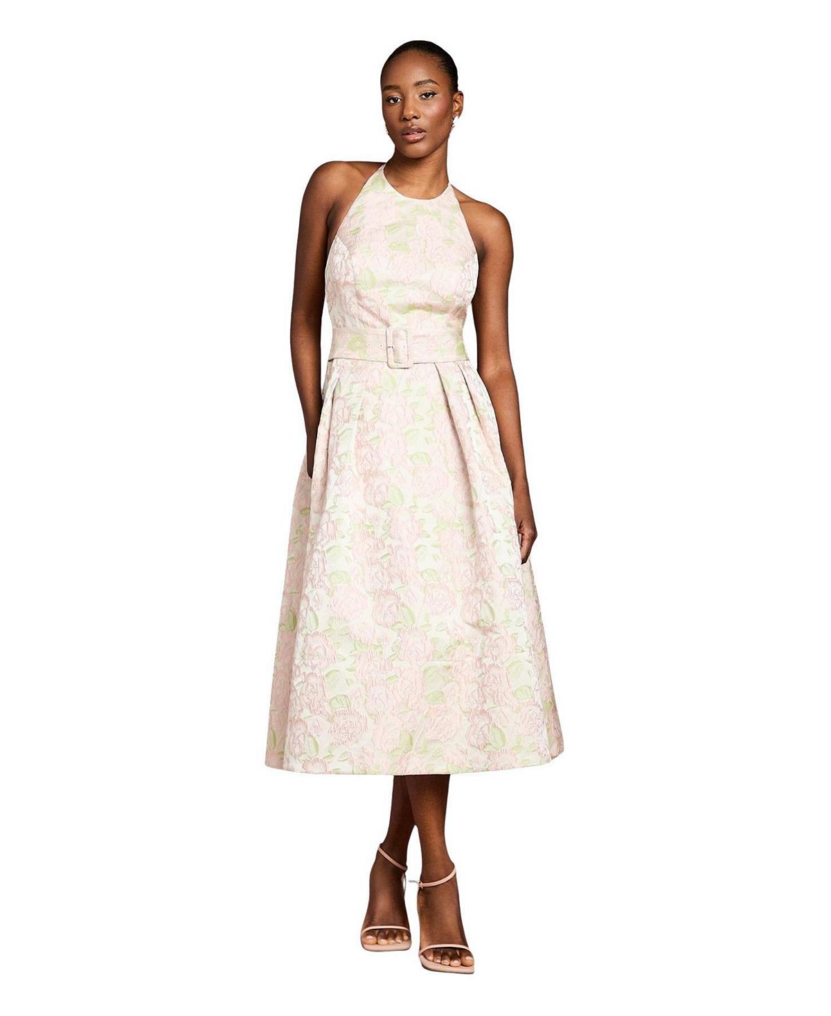 Coast Women's Halter Neck Midi Dress view 1 — MAYCSS fashion products