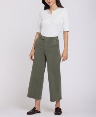 Women's Mona Wide-Leg Trouser Ankle Jeans