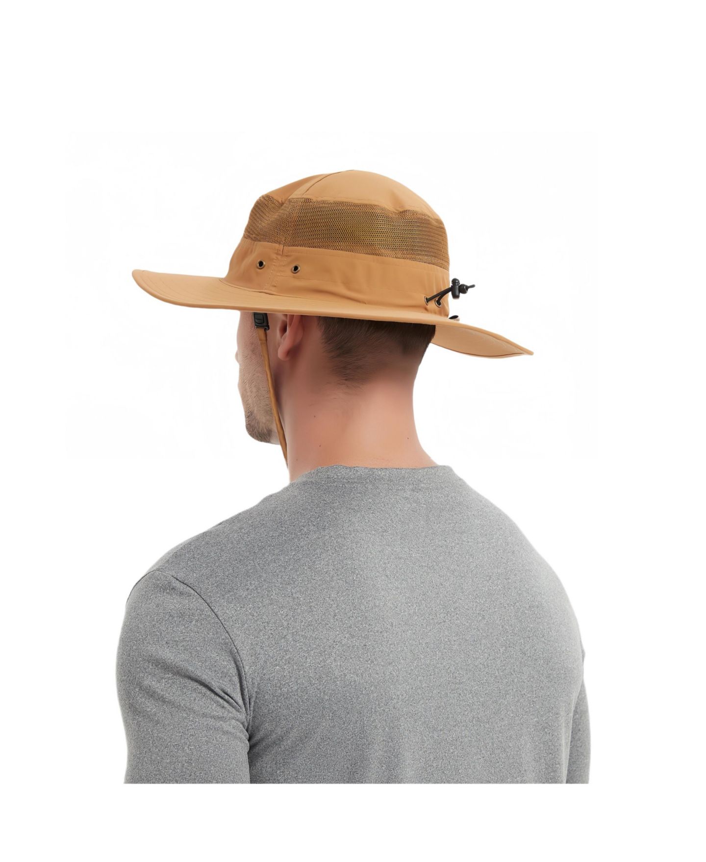Мужской головной убор Kanut Sports Unisex Keya Packable Boonie Hat Classic Fit, цвет: Верблюжий — фото 4