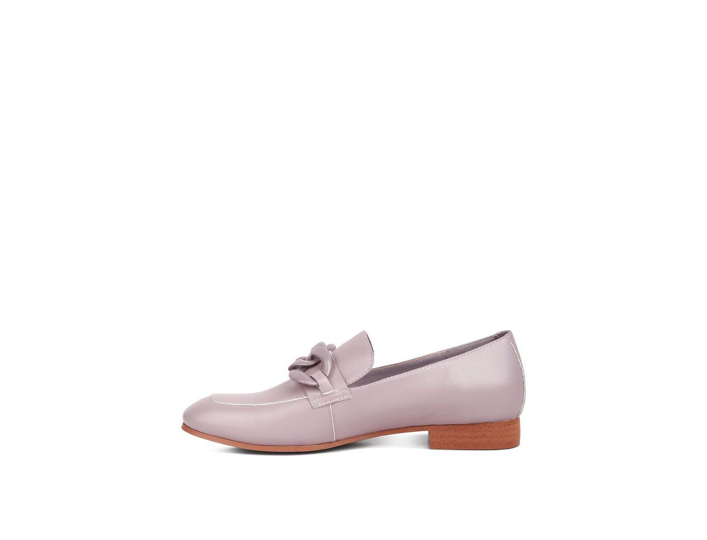 Женские туфли Rag & Co Merva Chunky Chain Leather, цвет: Фиолетовый — фото 34