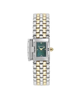 Women's Duo Mini Two-Tone Stainless Steel Bracelet Watch 18.5mm x 20mm