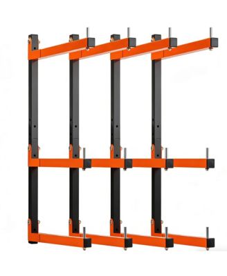 Lumber Rack Wall Mount Heavy Duty Organizer Shelving Metal Storage System