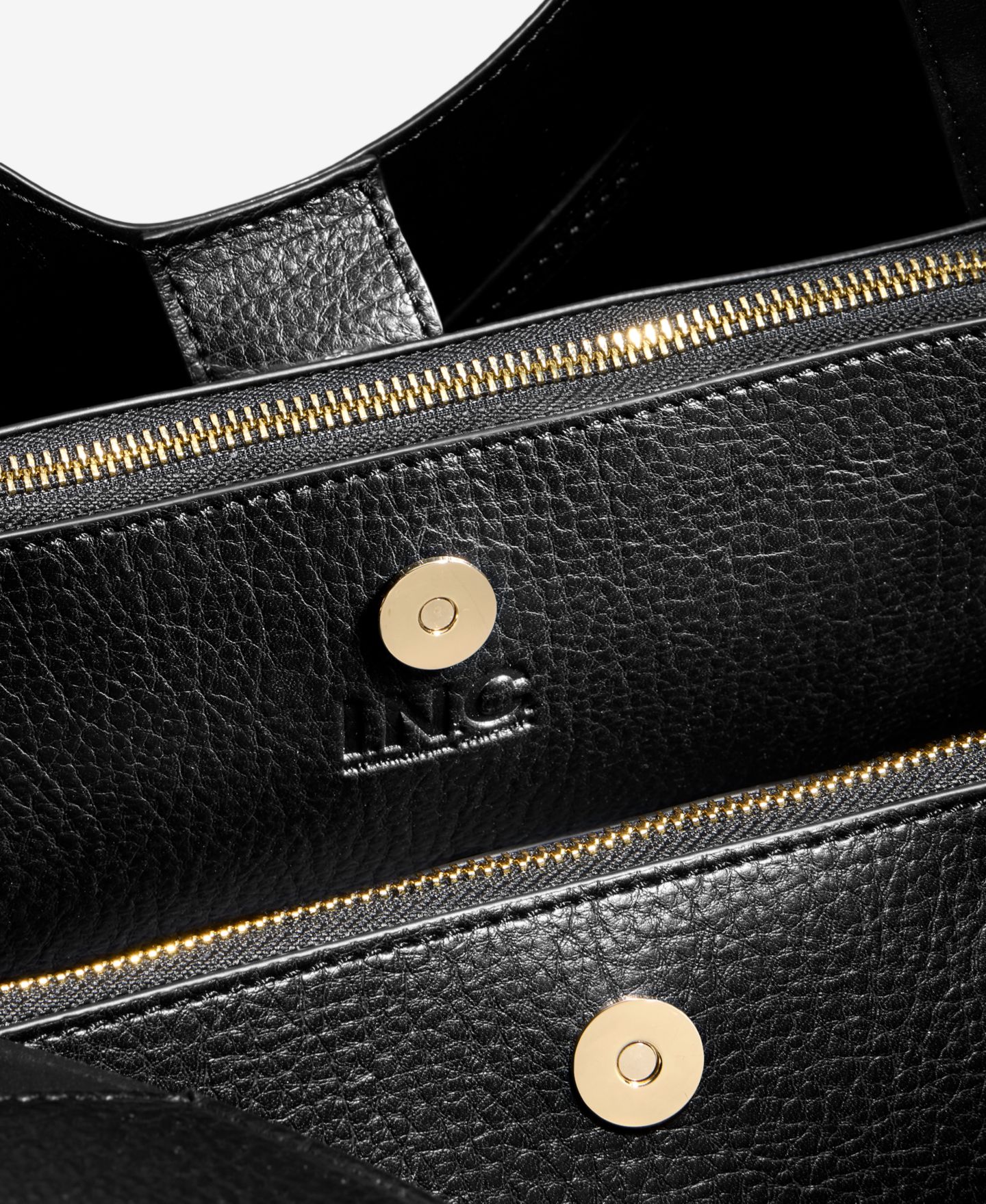 Женская сумка I.N.C. International Concepts Liliah Large Seamed, цвет: Шоколадный сливовый — фото 16
