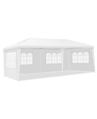 10 x 20 Feet Outdoor Party Wedding Canopy Tent with Removable Walls and Carry Bag