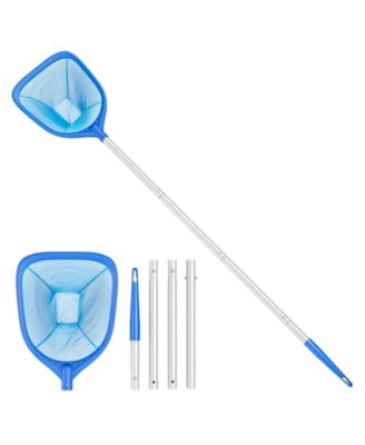 Pool Skimmer Net Leaf Rake Telescopic Pole