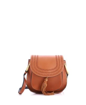 Medium Hudson Handbag Whipstitch Leather