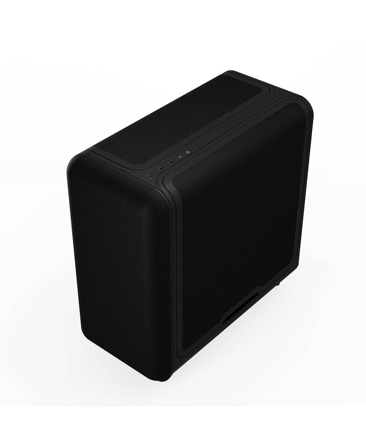 Hyte Air Modern Performance Mid-Tower Pc Gaming Case - Pitch black