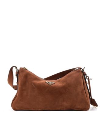 Large Aimee Shoulder Bag Nubuck