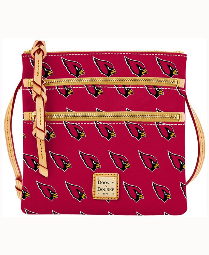 Women's Arizona Cardinals Dooney & Bourke Triple-Zip Crossbody Bag