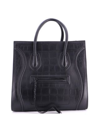 Medium Phantom Bag Embossed Leather