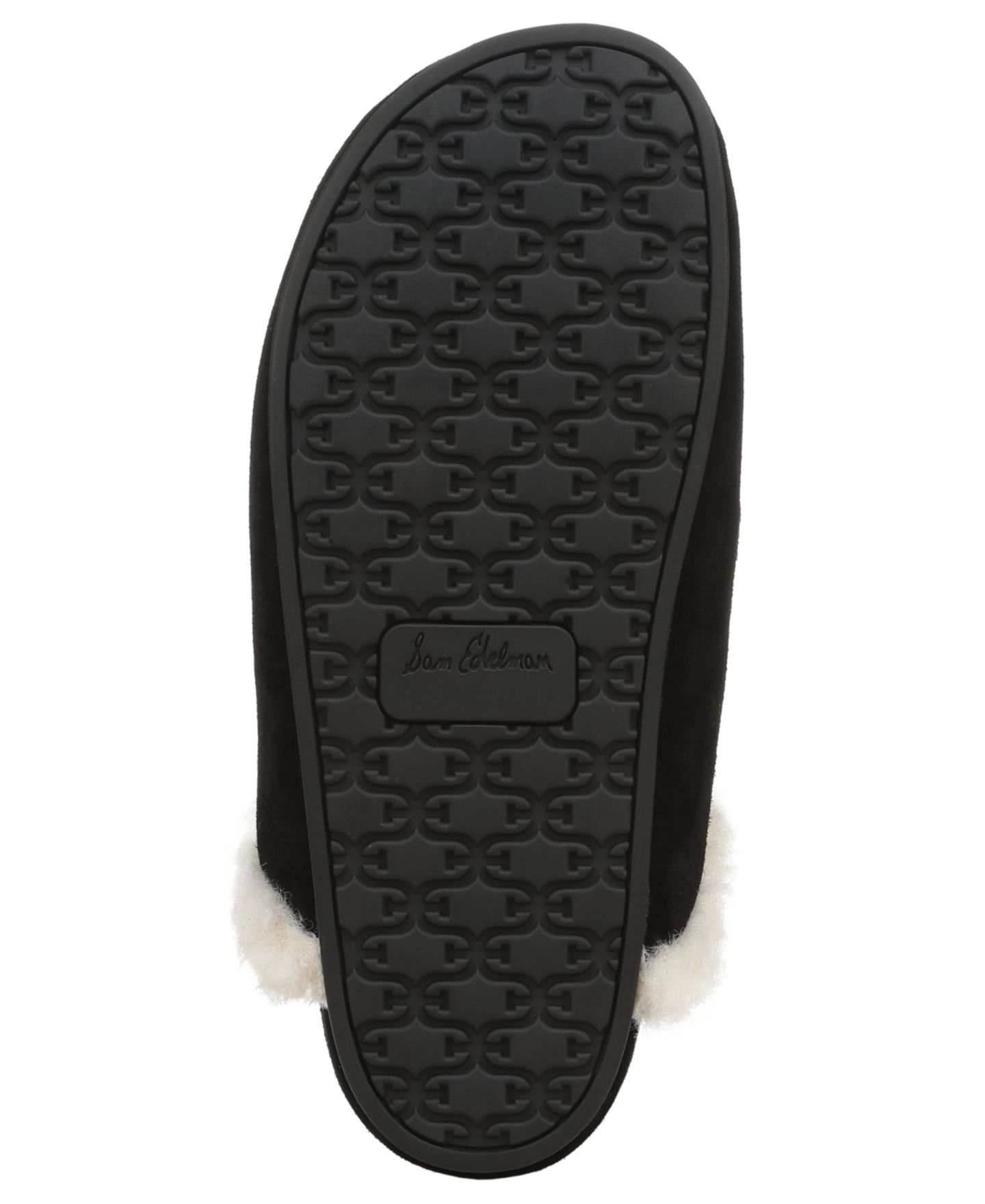 Женские сабо Sam Edelman Astrid Cozy Slip-On Mules, цвет: Чёрный замшевый — фото 5