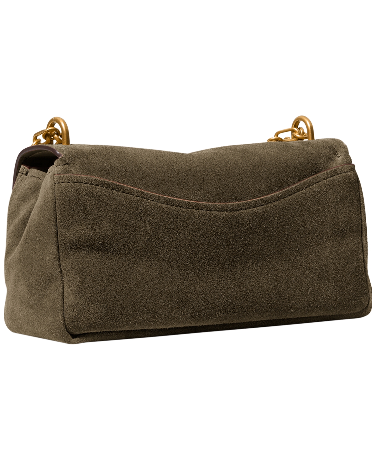 Michael Kors Bryant Turn-Lock Convertible Chain Small Shoulder Handbag