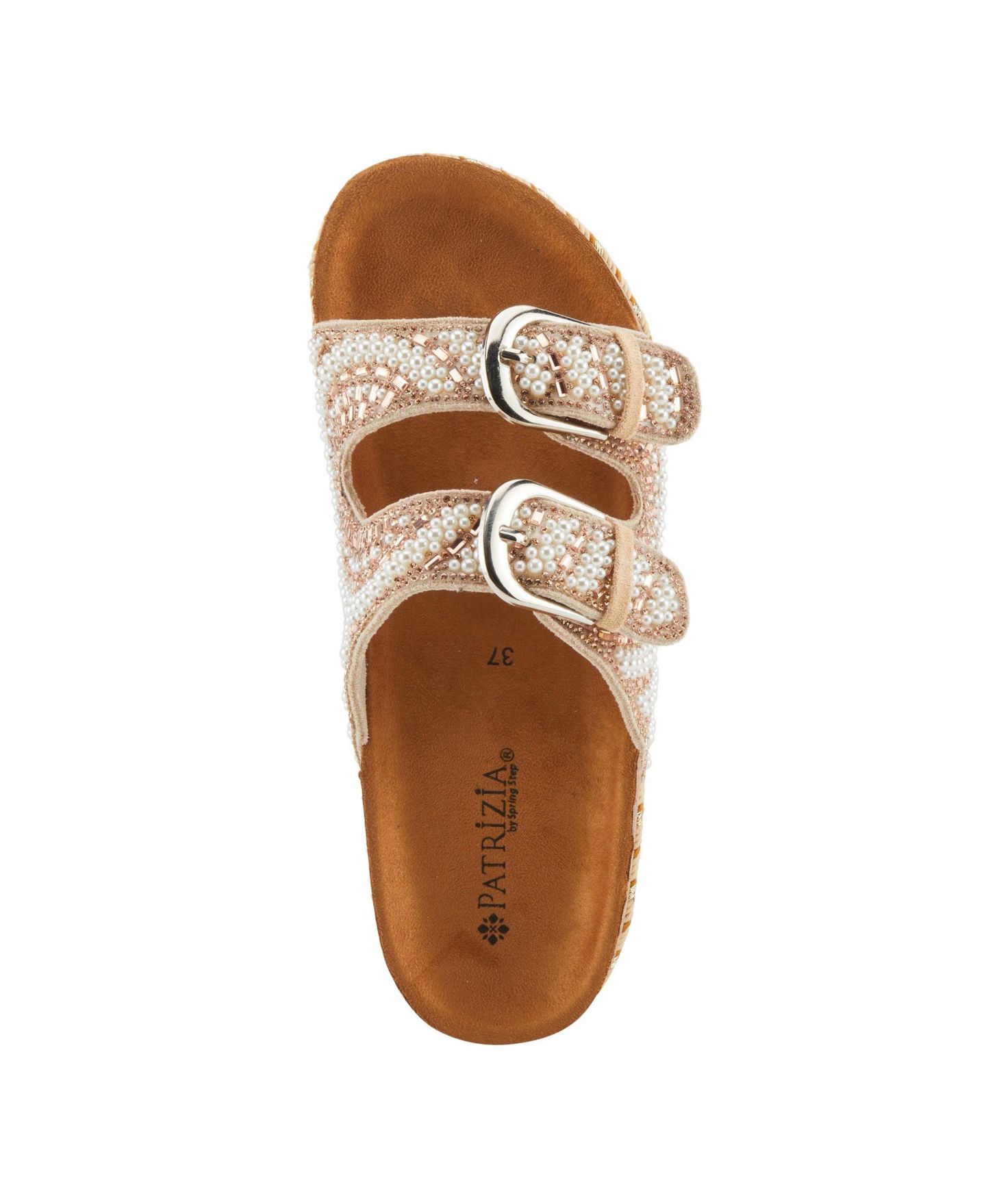 Женские сандалии Patrizia Pearline Slide with Durable Cork Sole, цвет: Розовое золото — фото 3