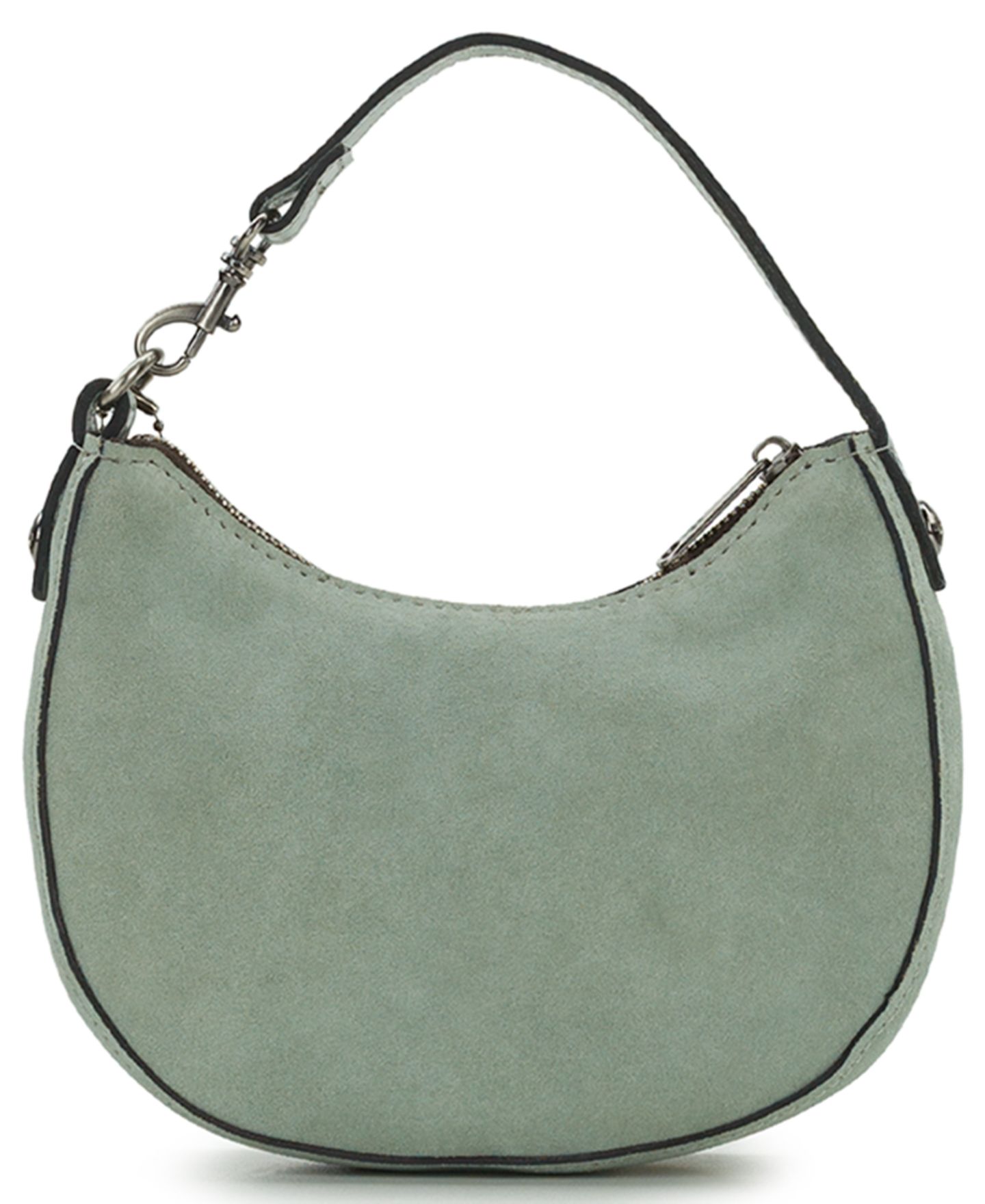 Женская сумка Patricia Nash Morgana Mini Suede Heart Charm Shoulder Handbag, цвет: Синий — фото 2