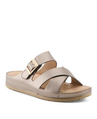 Women's Eliza Slide Sandal with Cushioned Memory Insole