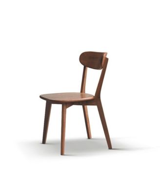 Solid Oak Dining Chair with FAS Grade Wood Frame for Dining Room and Living Room
