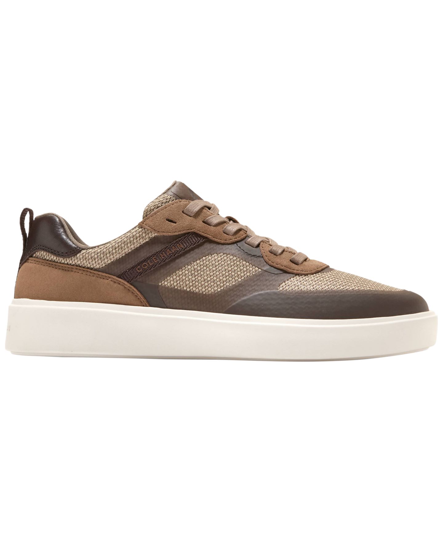 Мужские кроссовки Cole Haan Grand Crosscourt Champix Round-Toe, цвет: Кофейный — фото 2