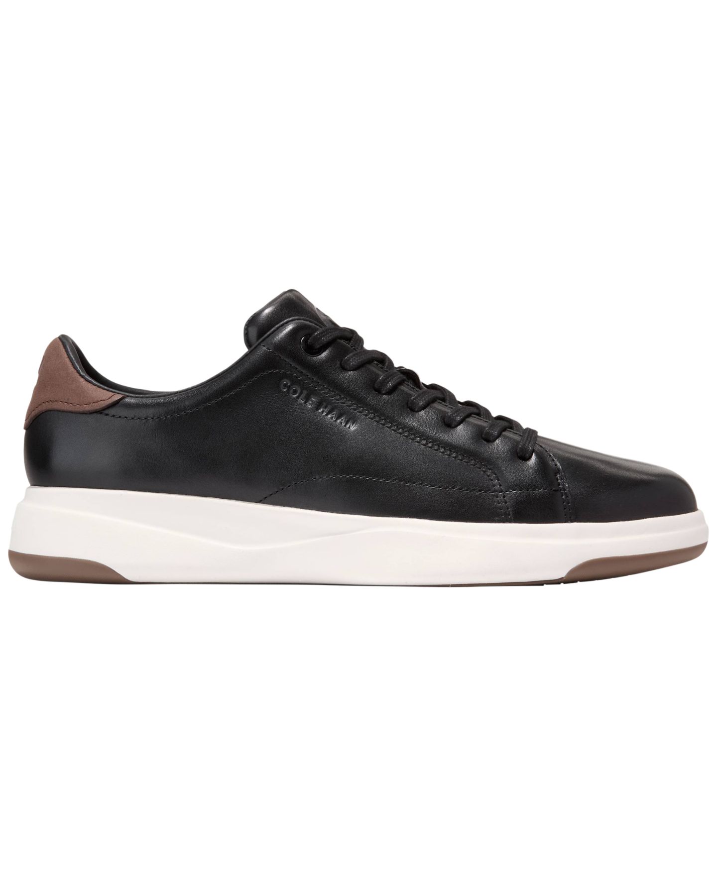 Мужские кроссовки Cole Haan GrandPrø Tennis 2.0 Sneakers, цвет: Чёрный / Каштановый — фото 2