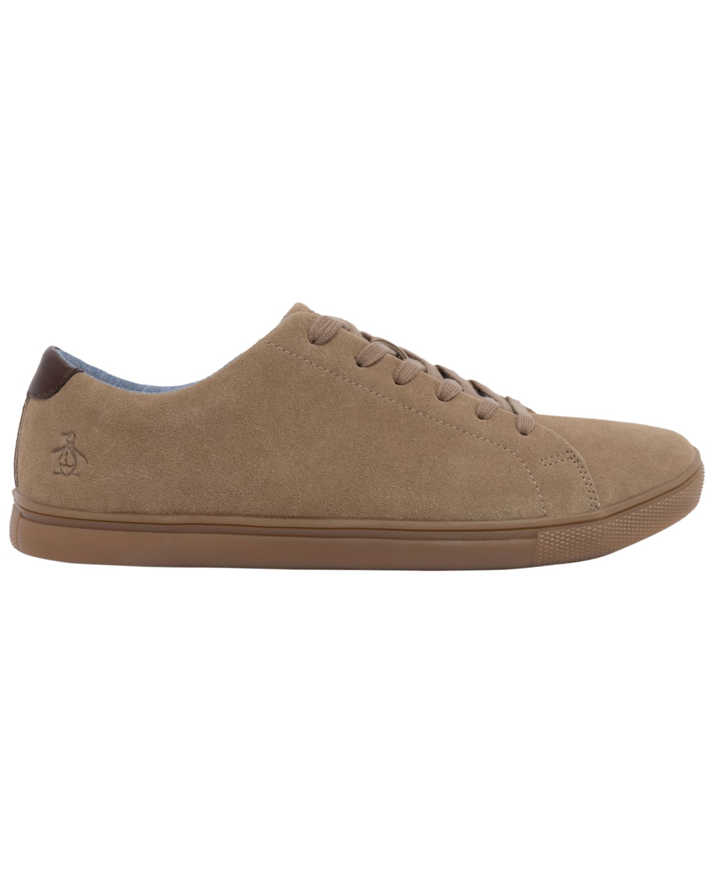Мужские кроссовки Original Penguin Benny Round-Toe Casual, цвет: Хаки — фото 2