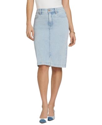 Women's High-Rise Denim Skirt 