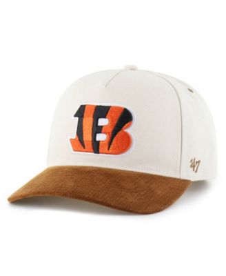 Carhartt x '47 Men's Natural/Brown Cincinnati Bengals Undyed Relaxed Hitch Adjustable Hat