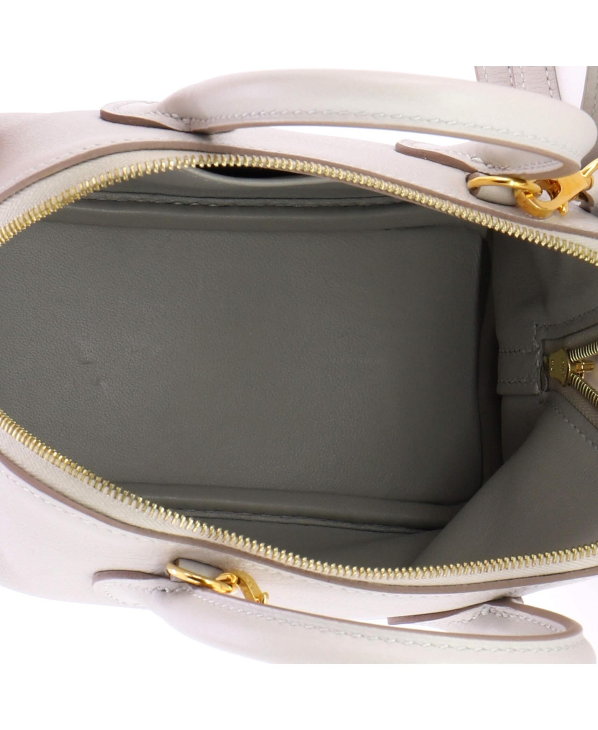 Pre-Owned HERMES Mini Bolide 1923 Bag Evercolor