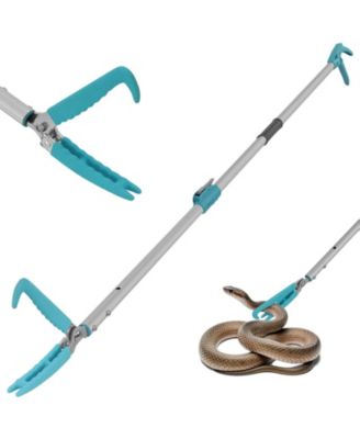 78" Extendable Snake Tongs – Long Reach Outdoor and Camping Safety Tool