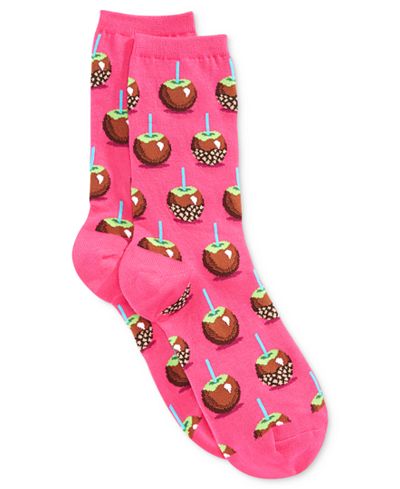 Hot Sox Women's Candy Apple Socks