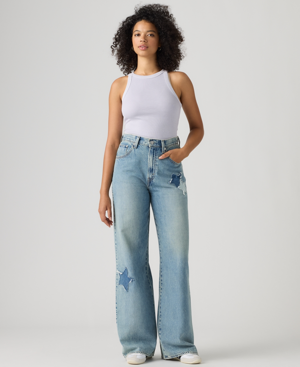 Levi's Macy's 100th Parade Women's Cinch-Waist Lightweight Baggy Jeans