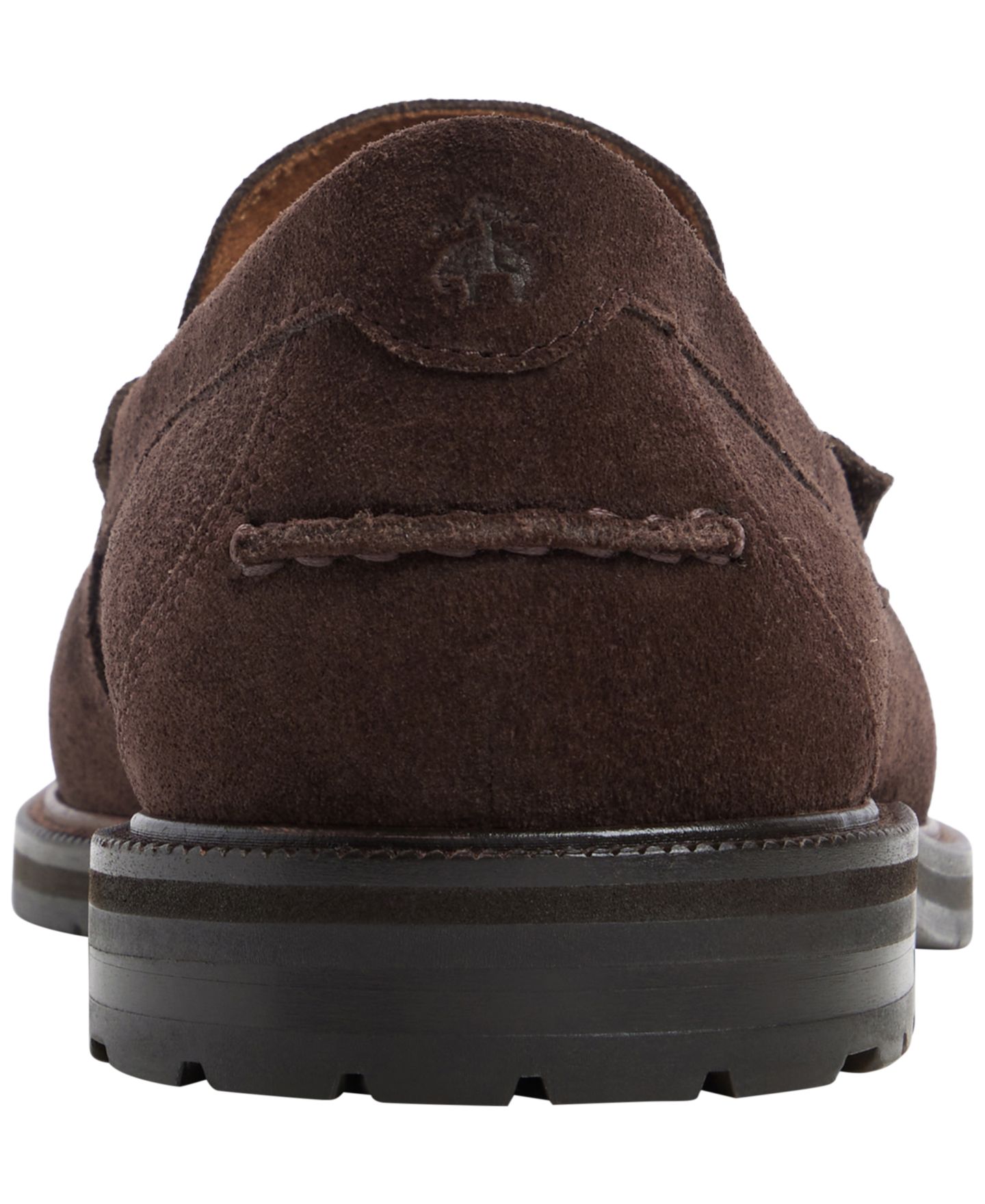 Мужские туфли Brooks Brothers Astor Coin Detail, цвет: Коричневый — фото 3