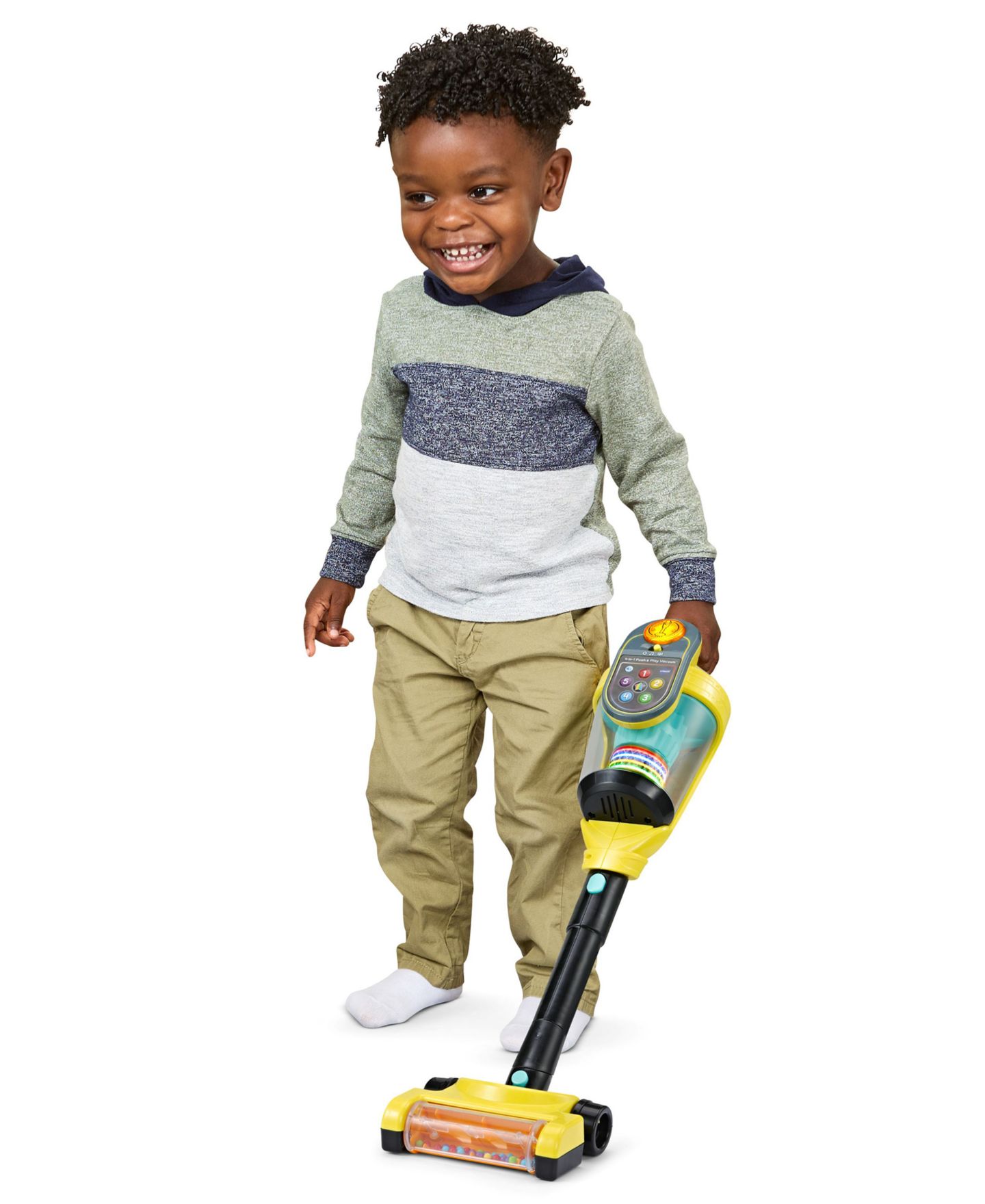 Детская игрушка VTech 4-in-1 Push & Play Vacuum, Ages 1.5+ — фото 6