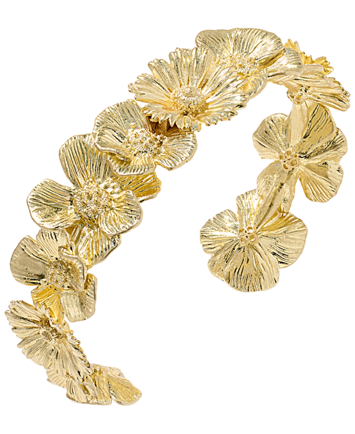 Kendra Scott 14k Gold-Plated Cailey Flower Cuff Bracelet
