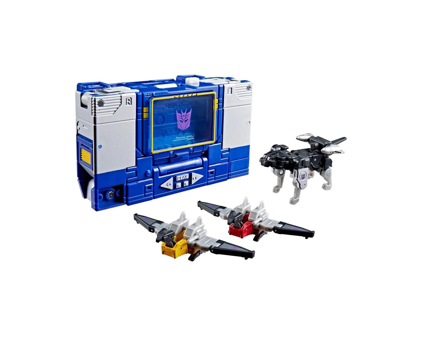 Детские фигурки Transformers Soundwave Studio Series Leader Class 6.5" 4-Piece Action Figure, Ages 11+ — фото 3