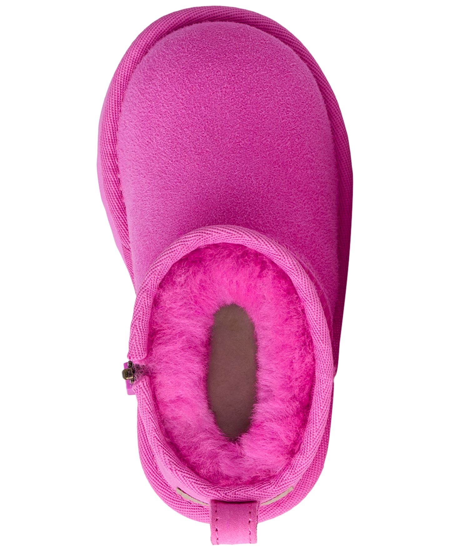 Ботинки UGG® Classic Ultra Mini Round Toe Booties для девочек-малышей, цвет: Яркий фуксия — фото 4