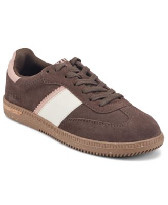 Women's Penny Stripe Lace-Up Sneakers