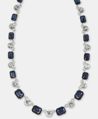 Crystal All-Around Collar Necklace, 16" + 3" extender