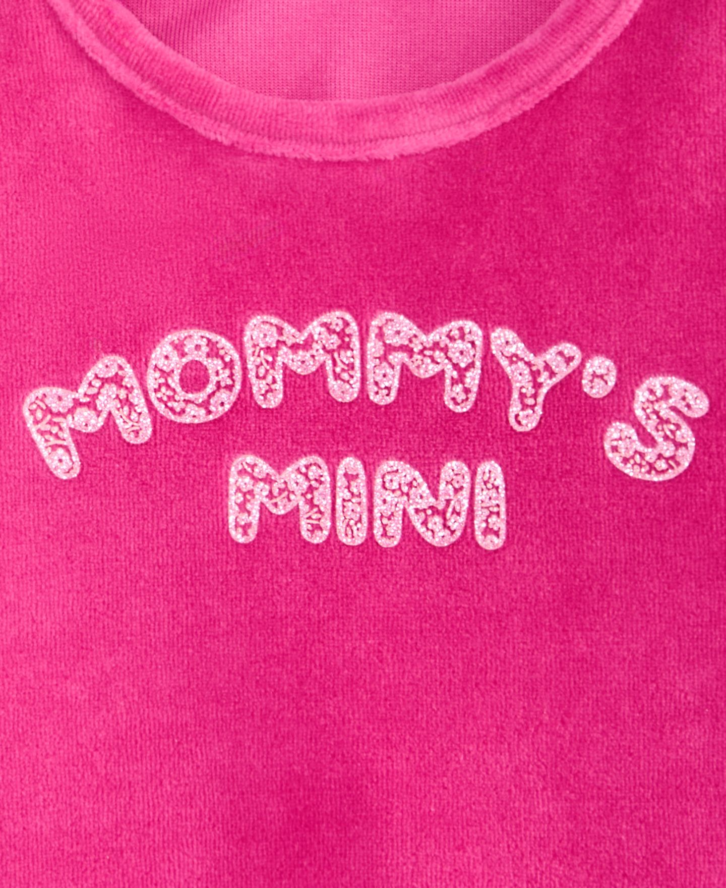 Детский велюровый топ First Impressions Mix & Match Mommy's Mini, длинный рукав, 3M-24M — фото 3