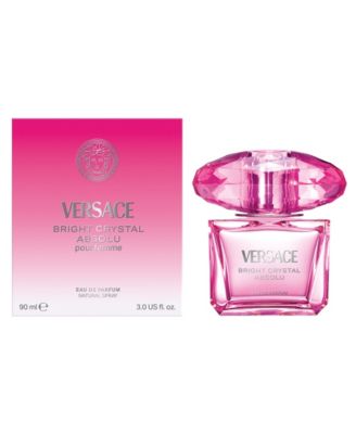 香水(女性用) VERSACE BRIGHT CRYSTAL ABSOLU 90mL Versace Bright Crystal Absolu Eau de Parfum Spray, 3 oz. - Macy's