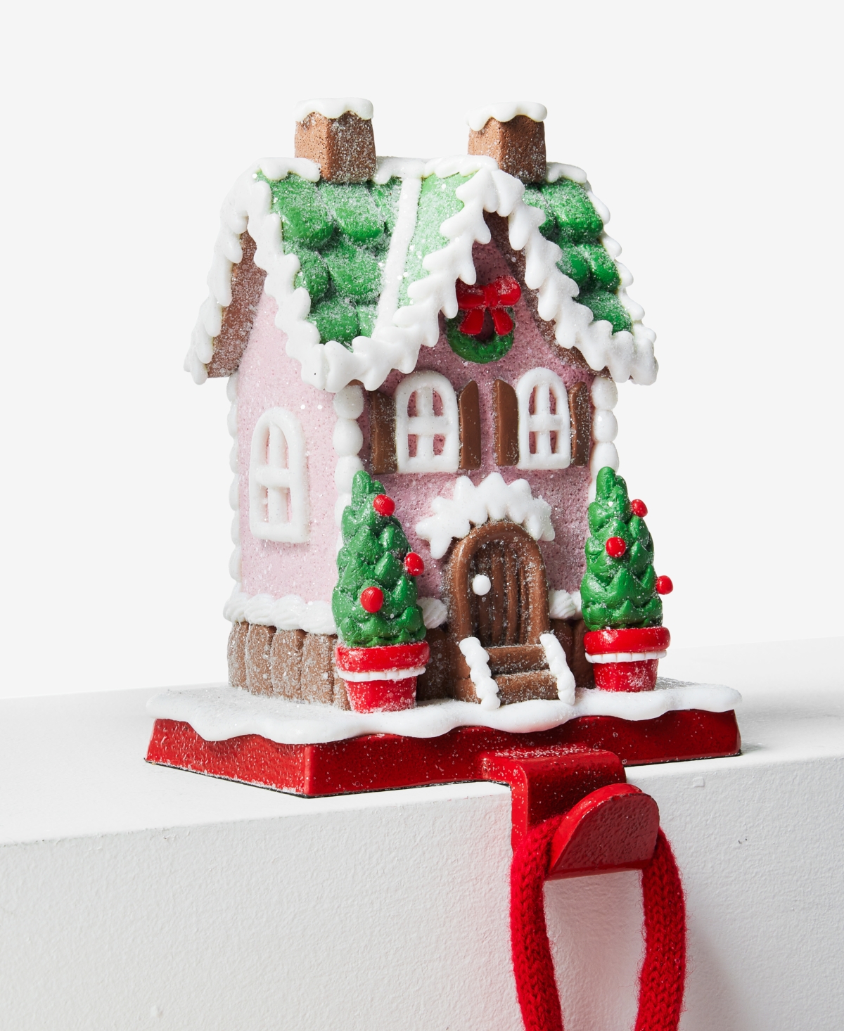 Holiday Lane Heritage Gingerbread House Stocking Holder, Macy's Exclusive
