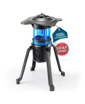 Indoor Outdoor Bug Trap Zapper – Electric Insect Killer with UV Light and Fan, 530SqFt