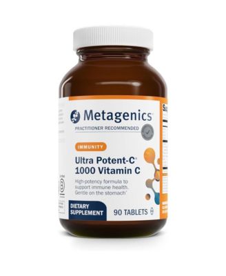 Metagenics Ultra Potent C 1000 Buffered Vitamin C Supplement with Antioxidant Support Immune Health, Collagen Formation 90 Tablets