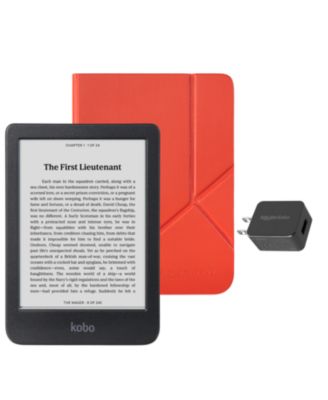 Clara BW eReader with Cayenne SleepCover Case and AC Bundle
