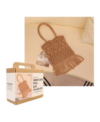 Macrame Shoulder Bag DIY Kit for Beginners