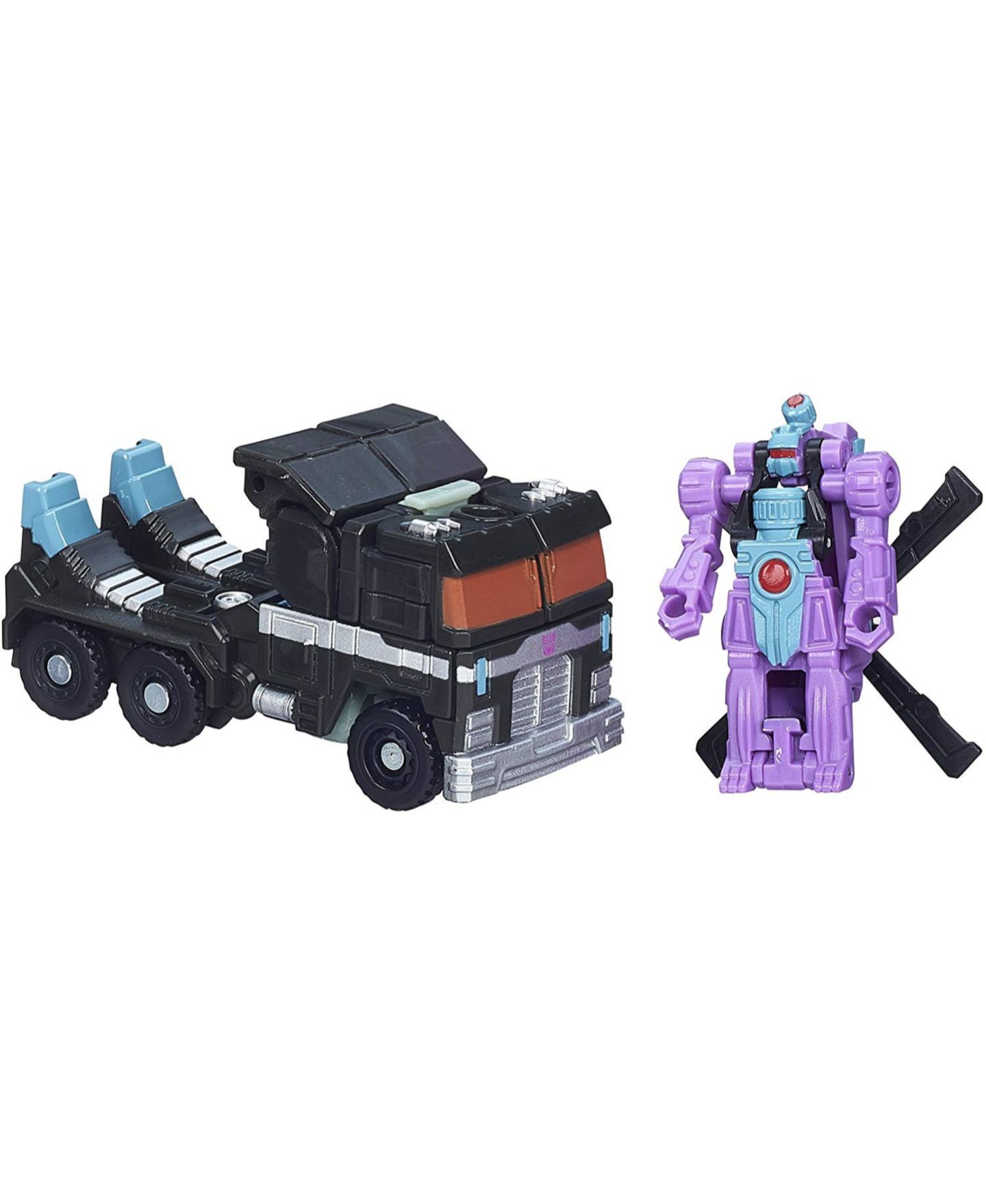 Детские фигурки Transformers Nemesis Prime and Spinister Triple Changer 2-Piece Set Action Figure, Ages 11+ — фото 3